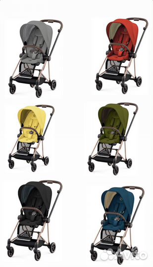 Коляска Cybex Mios rose gold 2023 год все цвета