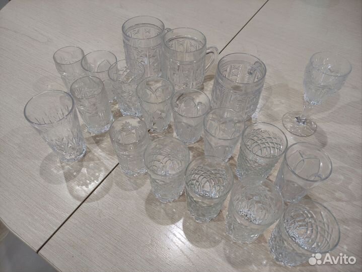 Стопки хрустальные СССР