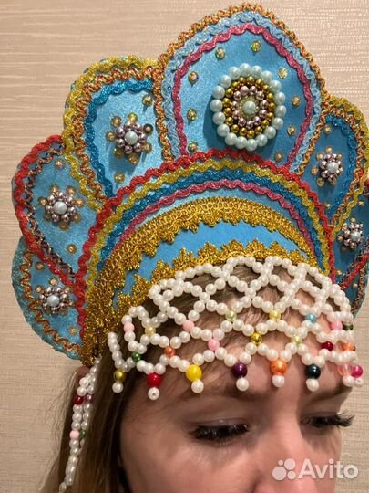 Кокошник снегурочки