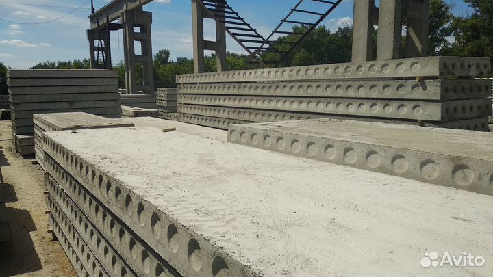 Плиты перекрытия пустотные жби