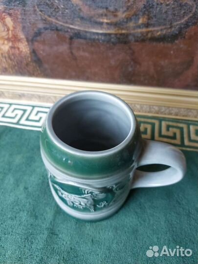 Антикварная Кружка пивная Глухарь