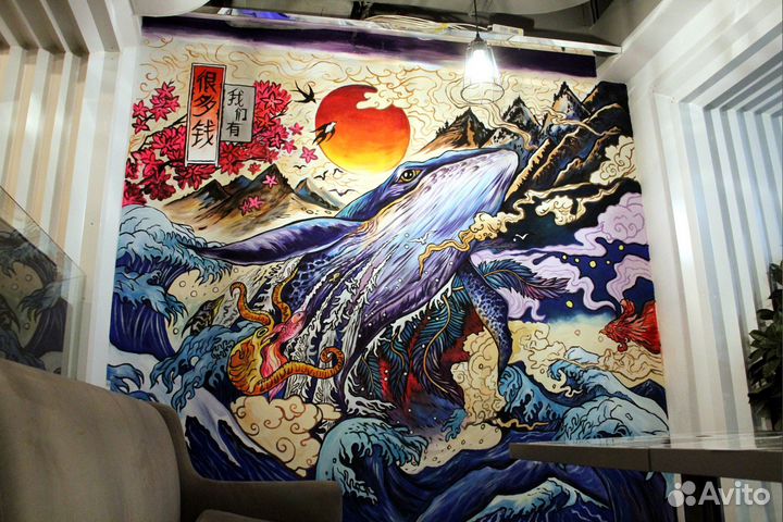 Художественная роспись стен