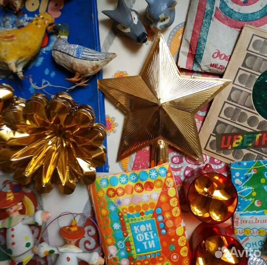 Елочные игрушки СССР