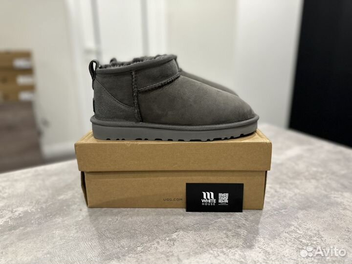 Ugg Classic Ultra mini Grey Оригинал