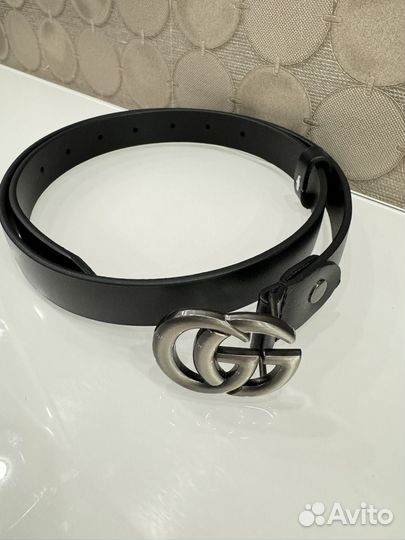 Ремень Gucci кожа новый