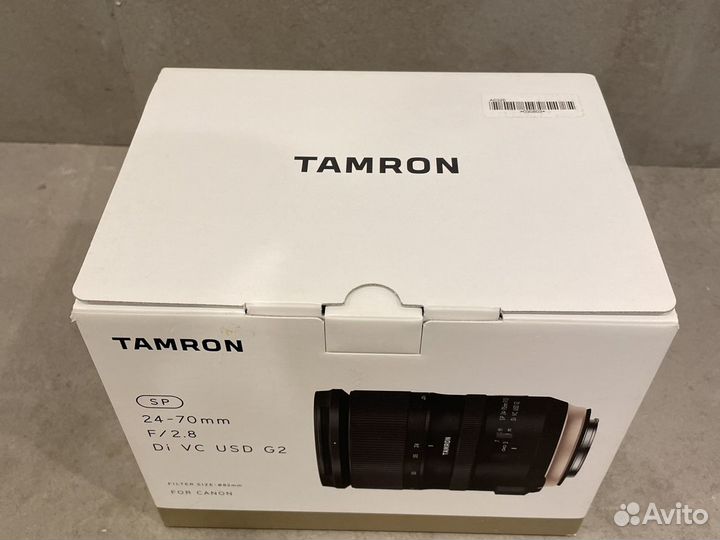 Tamron 24-70mm f/2.8 DI VC USD G2 Новые-Гарантия