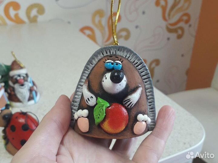 Колокольчики керамика ручная работа