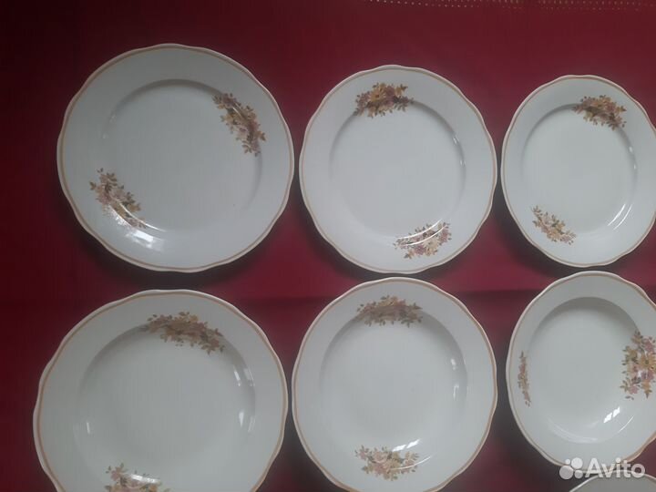 Тарелки завод Дулево