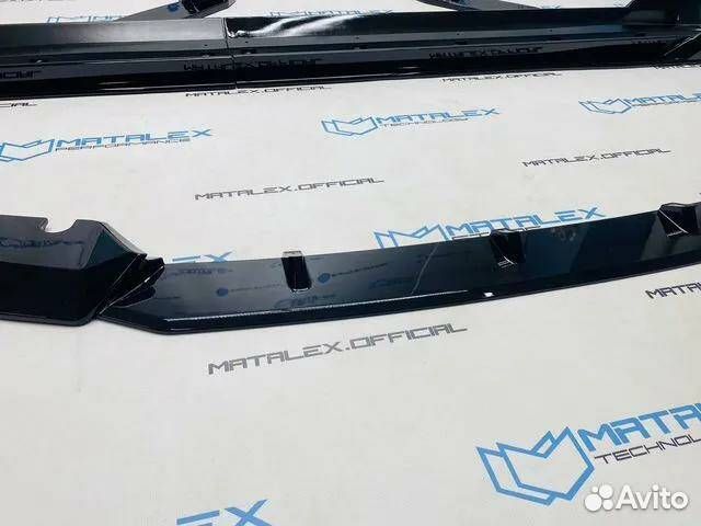 Обвес BMW X5M F95, M Performance, черный глянец