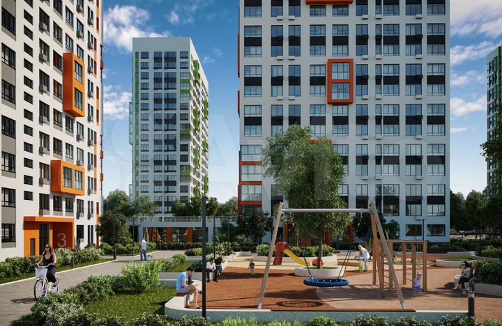 1-к. квартира, 34,8 м², 16/18 эт.