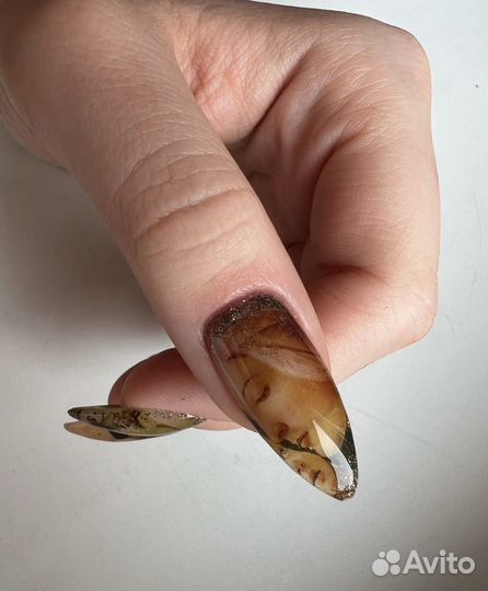 Маникюр гель лак