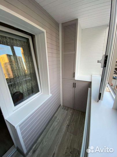 Обшивка балконов и лоджий