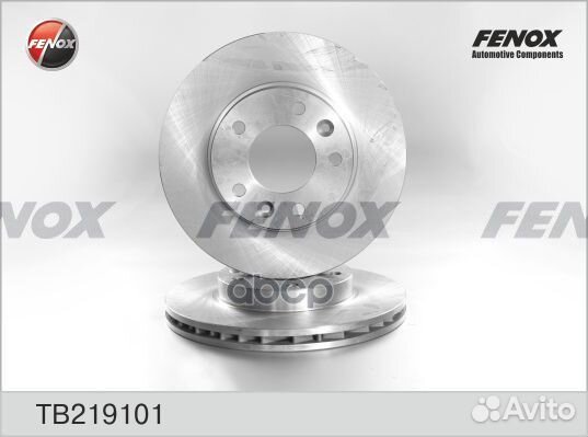 Диск тормозной перед прав/лев TB219101 TB21