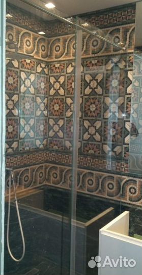 Стеклянная шторка для ванны