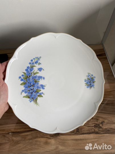 Блюдо винтажное Graf von Henneberg