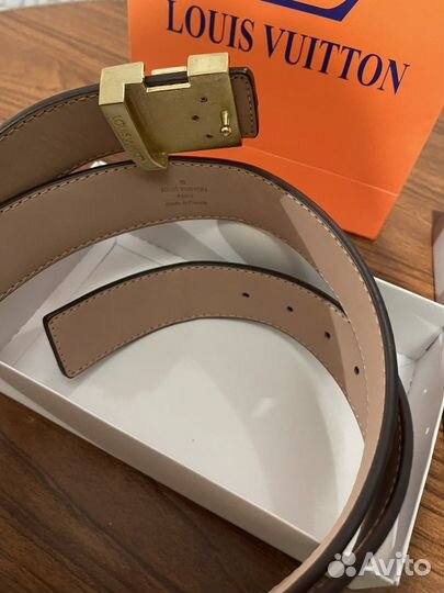 Ремень мужской кожанный louis vuitton