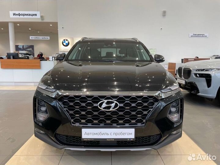 Hyundai Santa Fe 2.2 AT, 2019, 132 962 км