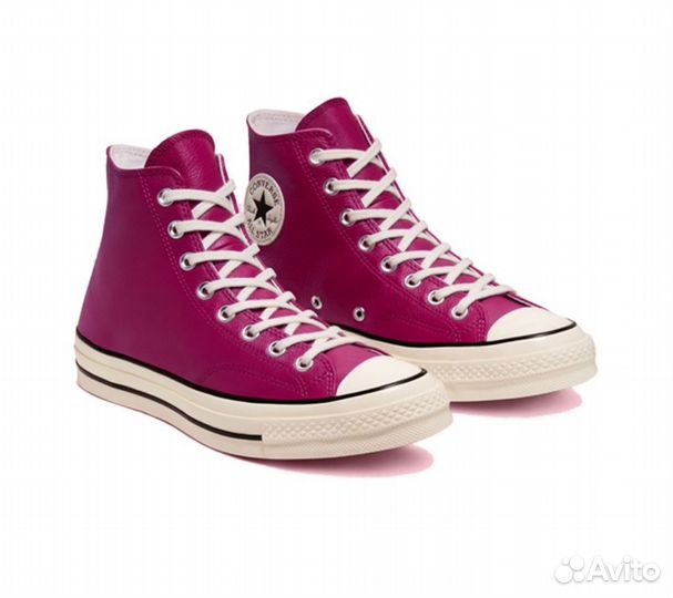 Converse Seasonal Color Leather Chuck 'Rose Red