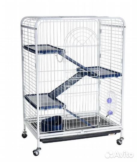 Клетка для шиншилл 3-этажа
