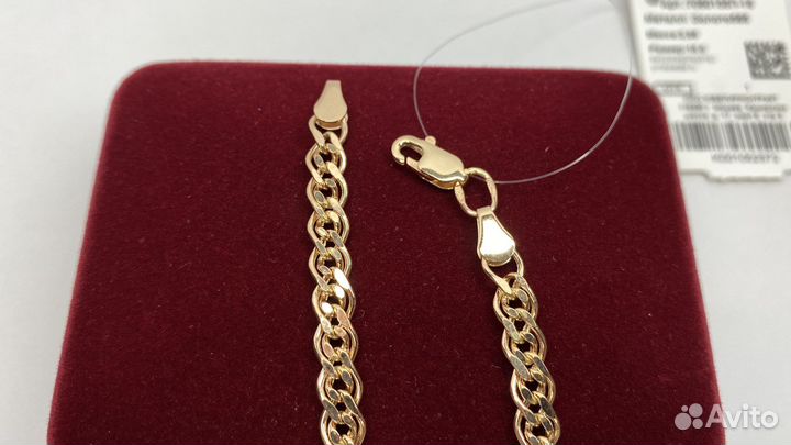 Золотой браслет Нонна 16 см (2,96 гр)