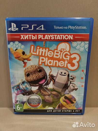 Little Big Planet 3 для PS4 / русская версия
