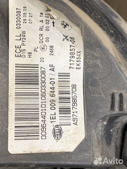 Фара левая для BMW X6 E71 2008