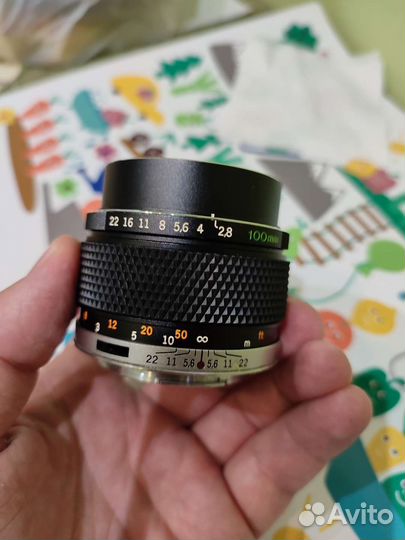 Olympus OM 100mm f2.8 (Pentax)