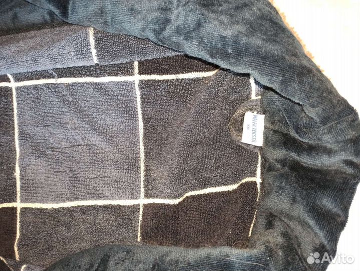 Мужской махровый халат