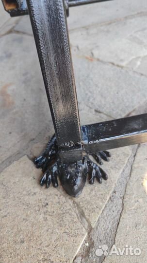 Кресло-качалка металлическое маятниковое