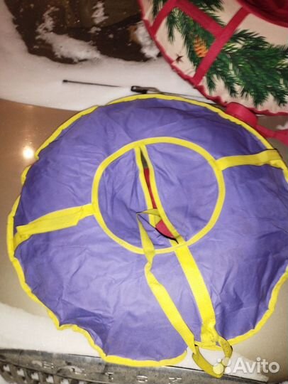 Тюбинг ватрушка 80 см бу