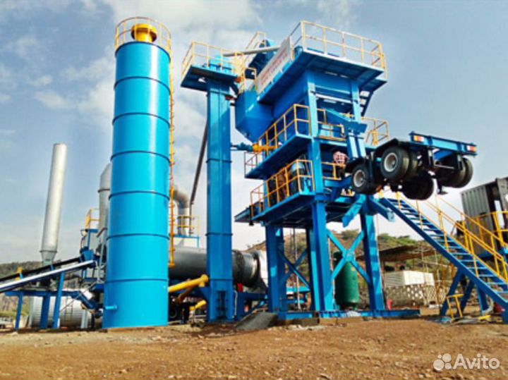 Мобильный асфальтобетонный завод YLB 1500