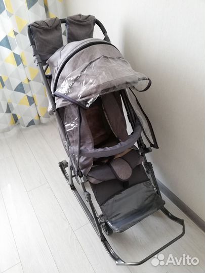 Детские санки коляска бу