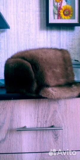 Норковая шапка мужская 59 60