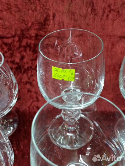 Хрустальные Бокалы Для Бренди Чехословакия