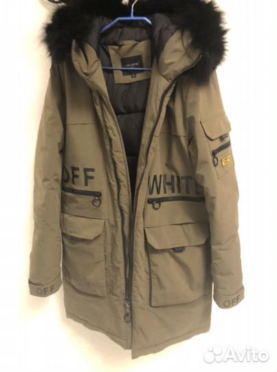 Подростковая зимняя куртка парка бу