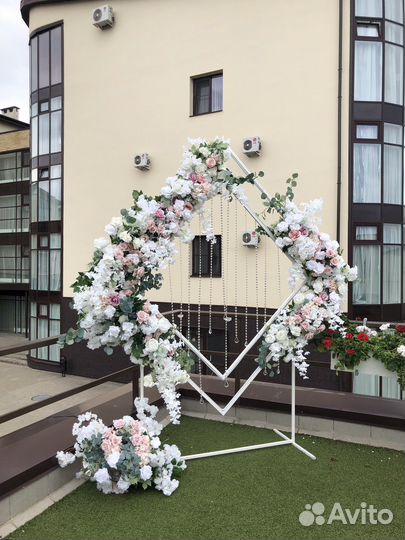 Декор зала на свадьбу