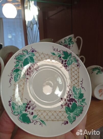 Сервиз. Кофейно-чайные пары лфз. Фарфор СССР