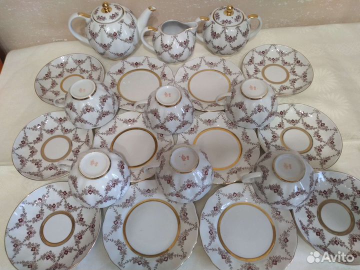 Чайный сервиз СССР дулево