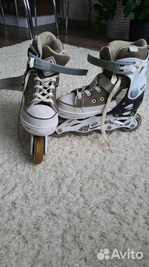 Роликовые коньки детские раздвижные
