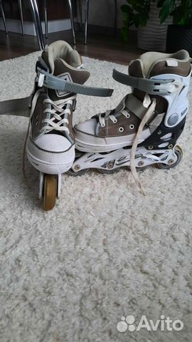 Роликовые коньки детские раздвижные