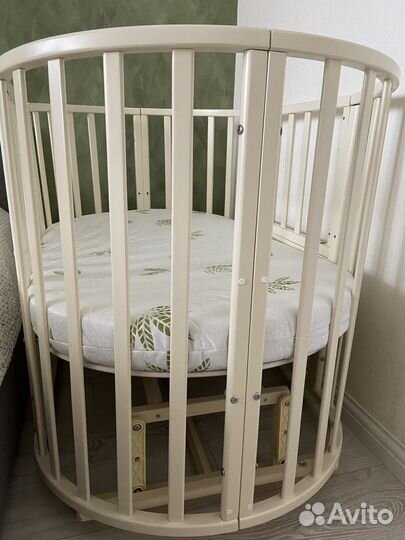 Кровать детская овальная