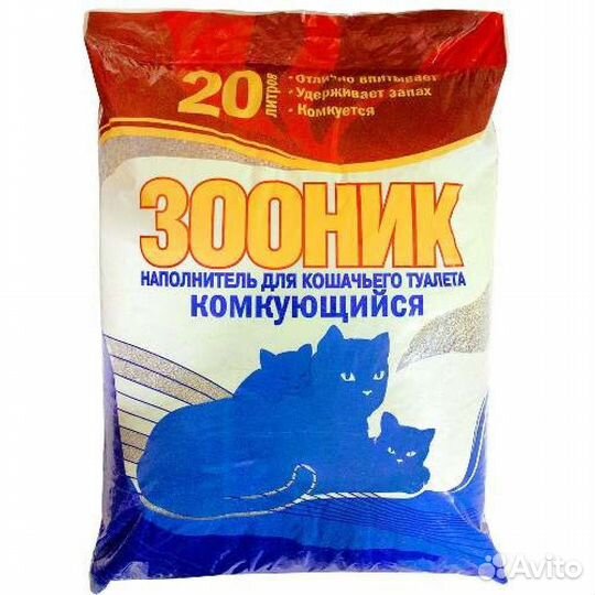 Зооник Наполнитель для кошачьего туалета