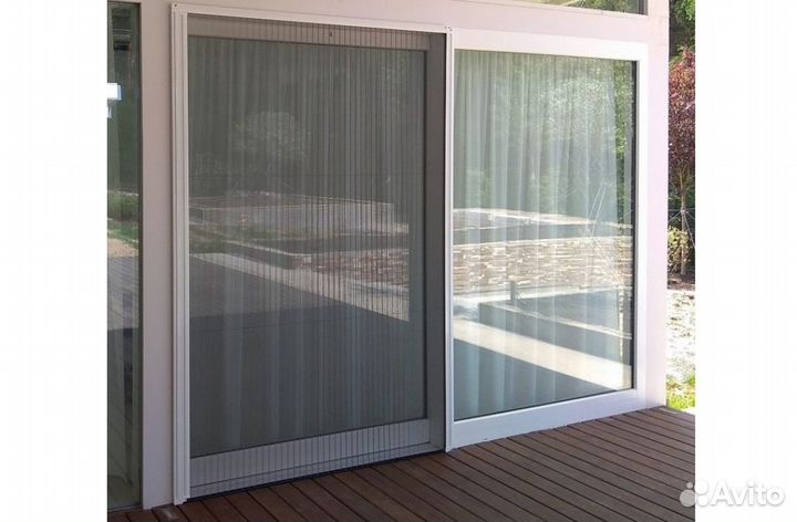 Сетка гармошка плиссе