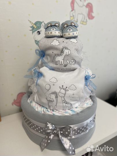 Торт из памперсов
