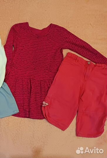 Вещи для девочки пакетом 116