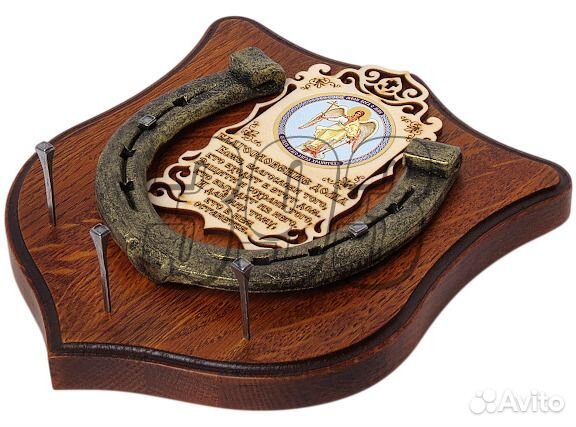 Подкова Ангел Хранитель (цвет медальона ду (44081)