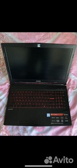 Игровой ноутбук msi gl63 8rcs