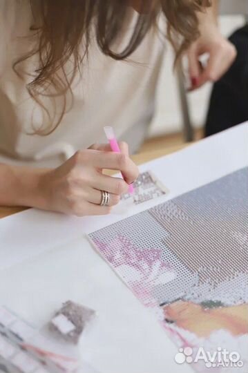 Алмазная мозаика по фото / разные размеры