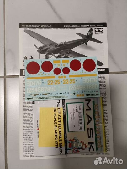 Сборные модели самолетов Tamiya 1/48