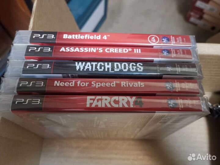 Игры ps3 ps5 новые sealed